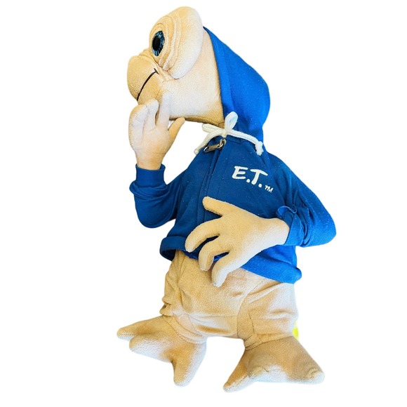 Universal Studios Extra Terrestrial Plush Doll with Blue Hoodie - Picture 3 of 7